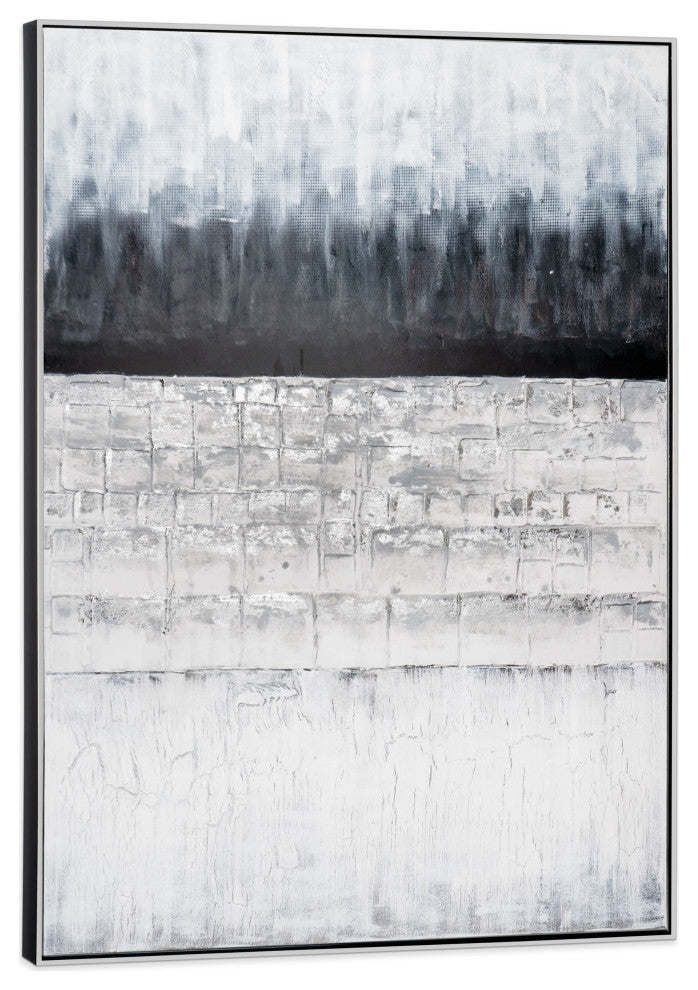 Afterlight, Hand Painted Framed Canvas