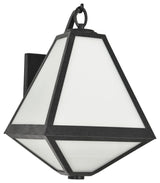 Crystorama Lighting Group GLA-9722-OP Glacier 2 Light 17" Tall - Black Charcoal