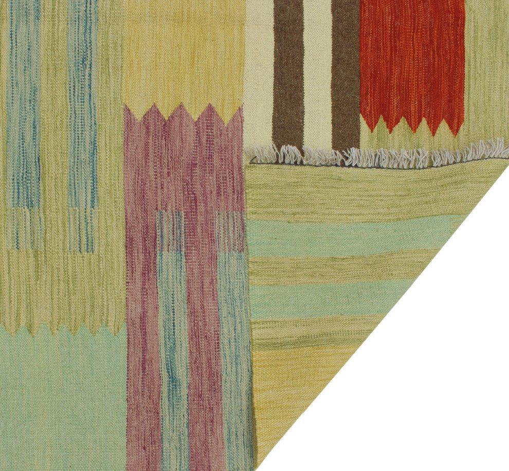 Winchester Kilim Seyyal Rust Rug, 5'0x6'3