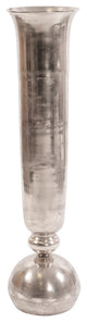 Howard Elliott Silver Oversized Trumpet Vase