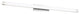 Mini Vogue 36" LED Bathroom Vanity and Wall-Light 3500K, Chrome
