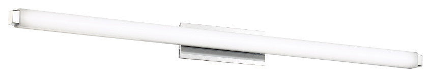 Mini Vogue 36" LED Bathroom Vanity and Wall-Light 3500K, Chrome