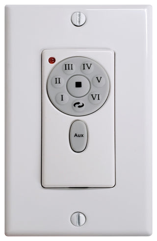 Irene-3HLK  3-Blade Flush Mount Ceiling Fan, Integrated LED, Walnut Tone/Matte White Blades, 60