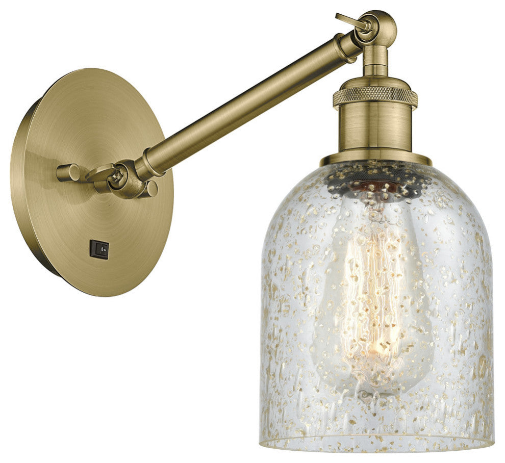 Innovations 317-1W-AB-G259-LED 1-Light Sconce, Antique Brass