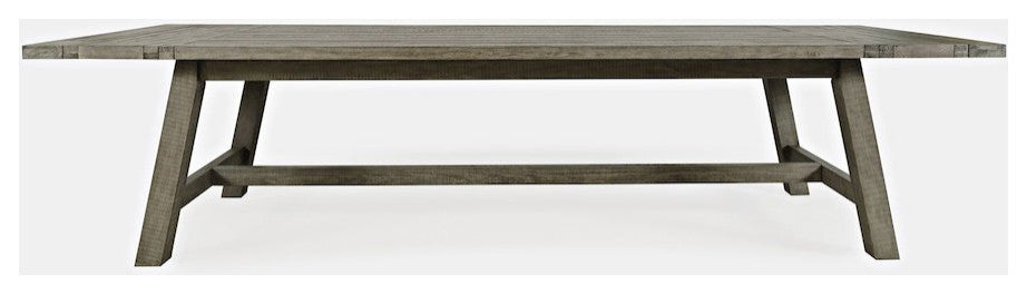 Solid Wood 127 Trestle Dining Table