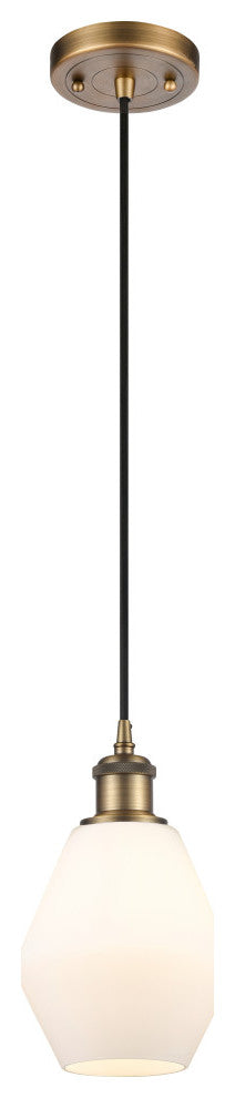 Innovations 516-1P-BB-G651-6-LED 1-Light Mini Pendant Brushed Brass