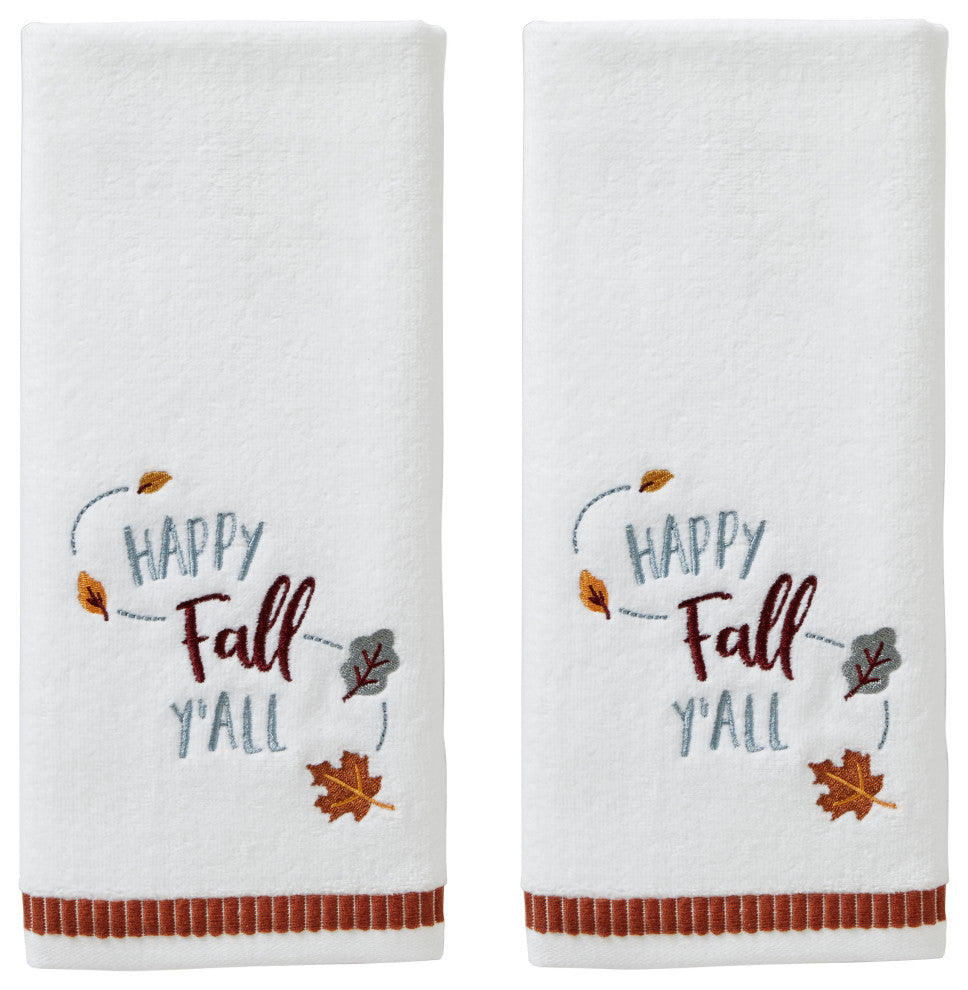 SKL Home Happy Fall Yall Hand Towel, 2-Pack