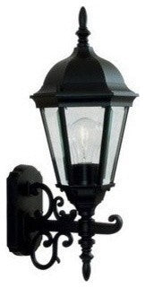 Livex Lighting 1 Light Black Outdoor Wall Lantern - 7556-04