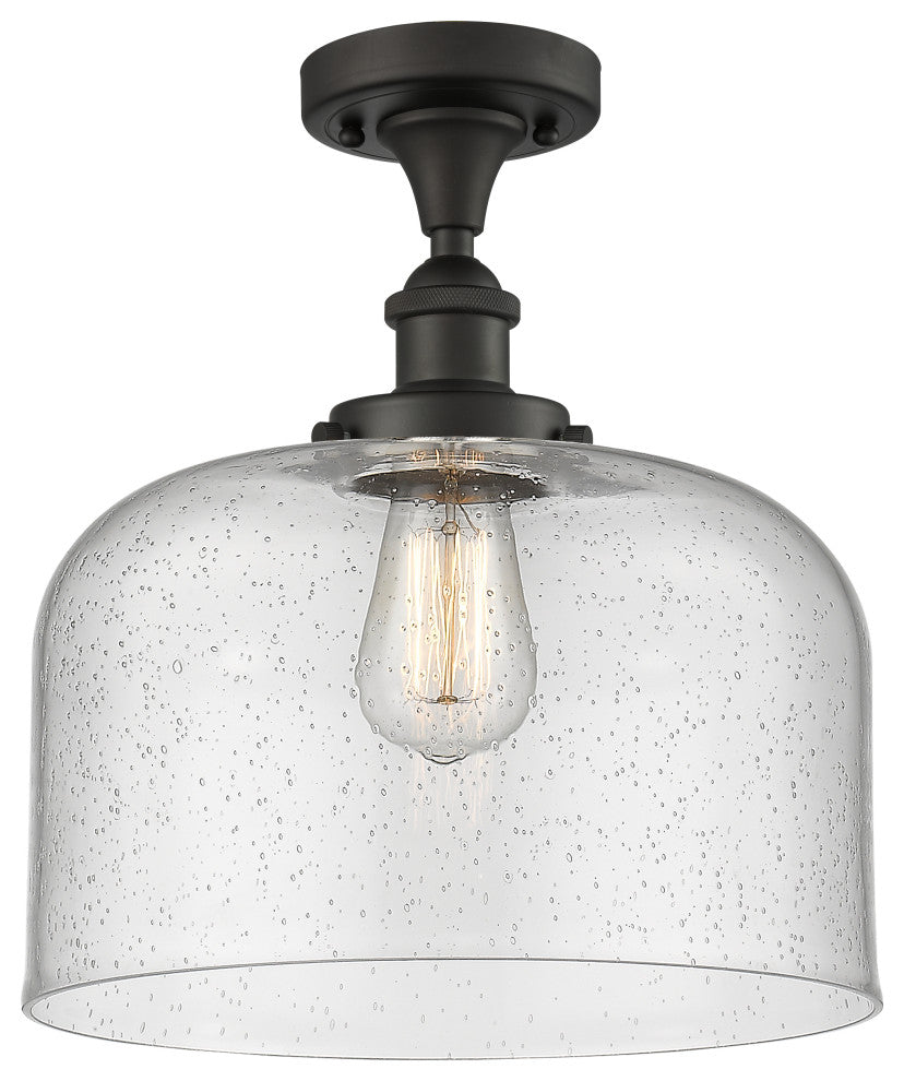Innovations Lighting 916-1C-OB-G74-L X-Large Bell 1 Light Semi-Flush Mount