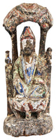 Consigned Wood Quan Yin Figure