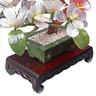 Rectangular Oriental Stand for Porcelains (12" L x 6" W x 2.5" H)