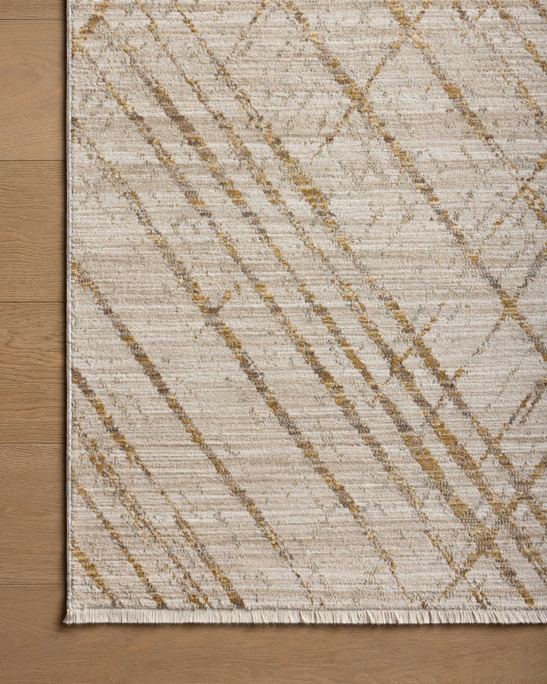 Loloi II Wade Beige / Gold 2''-6" x 10''-0" Runner