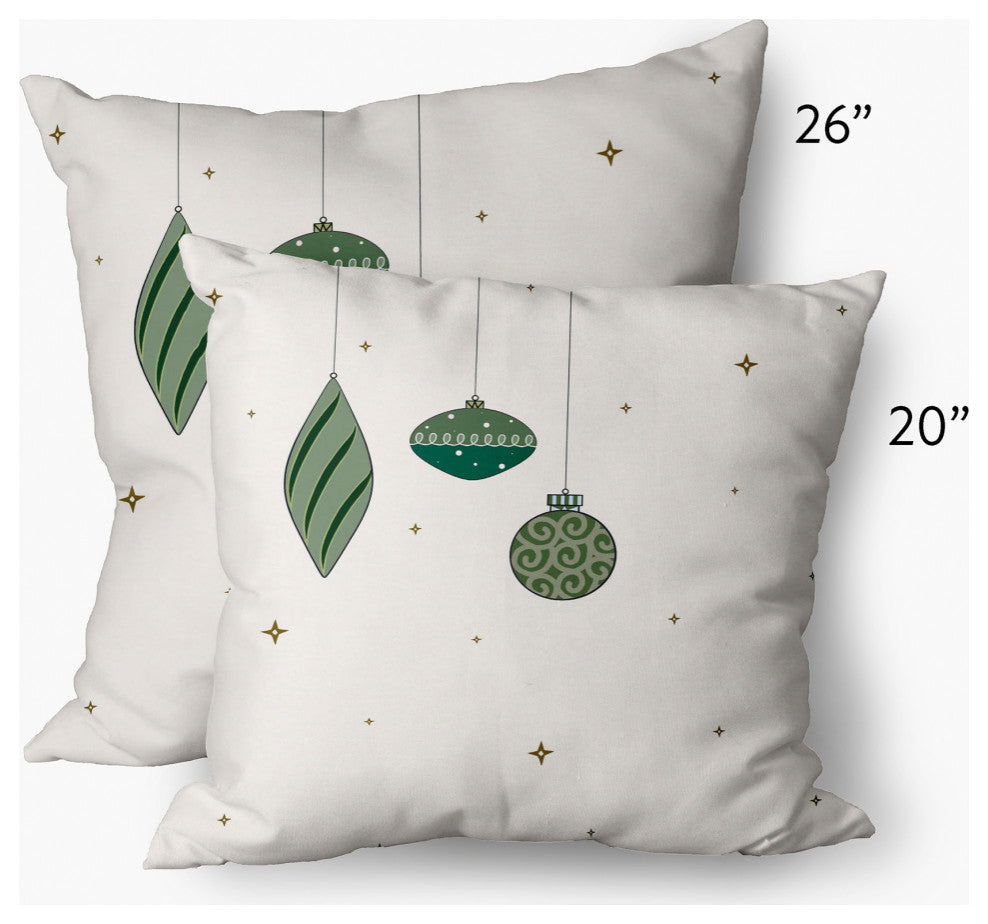 Light Bright Decorative Throw Pillow, Green, 14"x20"