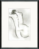 Nude In Charcoal Iii, Giclee Reproduction Artwork