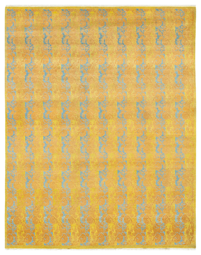 Mogul, One-of-a-Kind Hand-Knotted Area Rug Green, 8'3"x10'4"