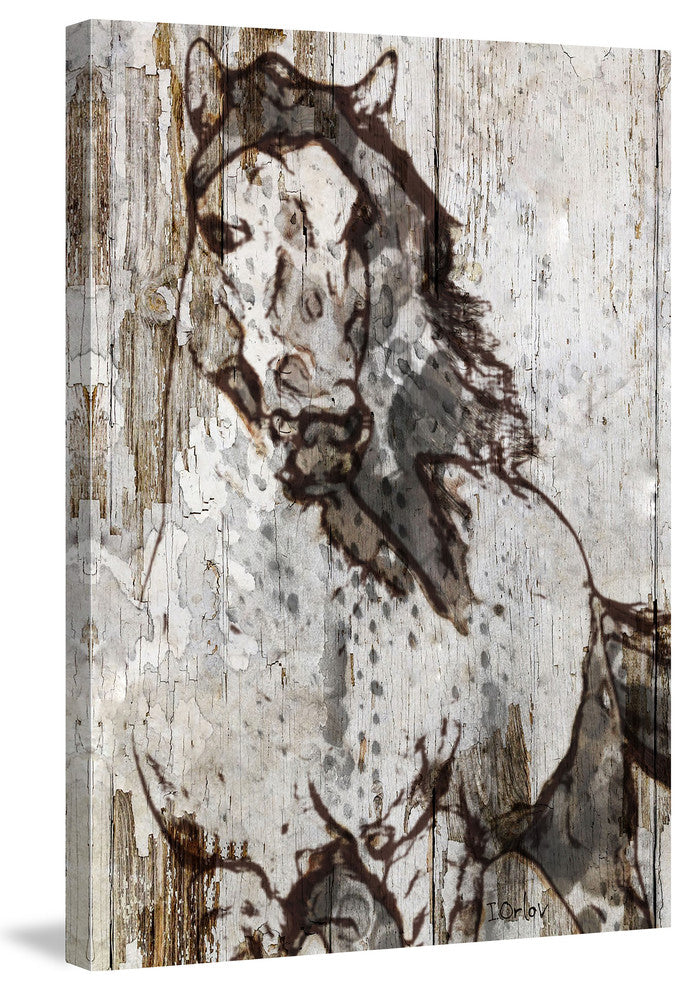 "Running Wild" Painting Print on Wrapped Canvas
