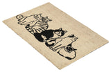 Kitty Crew 24x36 Coir Doormat by Kosas Home