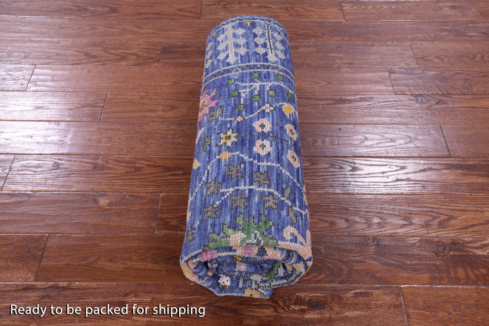 5' 0" X 8' 0" Turkish Oushak Handmade Wool Rug - Q15878