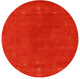 6' Round Persian Gabbeh Handmade Wool Rug - Q15096