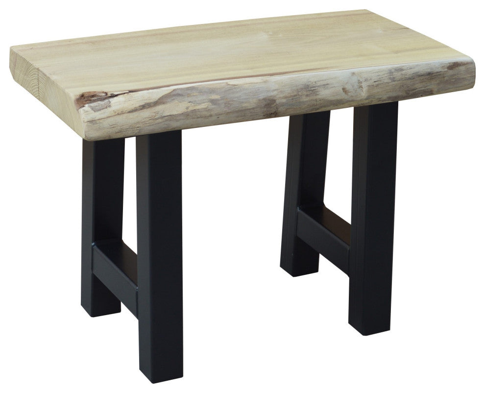 Live Edge Locust Ridgemont Bench, Unfinished, 2 Foot