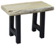 Live Edge Locust Ridgemont Bench, Unfinished, 2 Foot