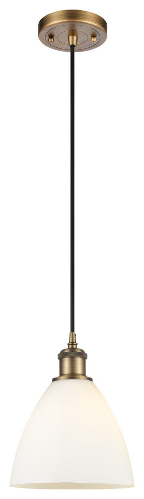 Innovations 516-1P-BB-GBD-751 1-Light Mini Pendant, Brushed Brass