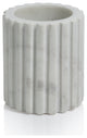 Calabria Fluted Marble Vanity Tumbler