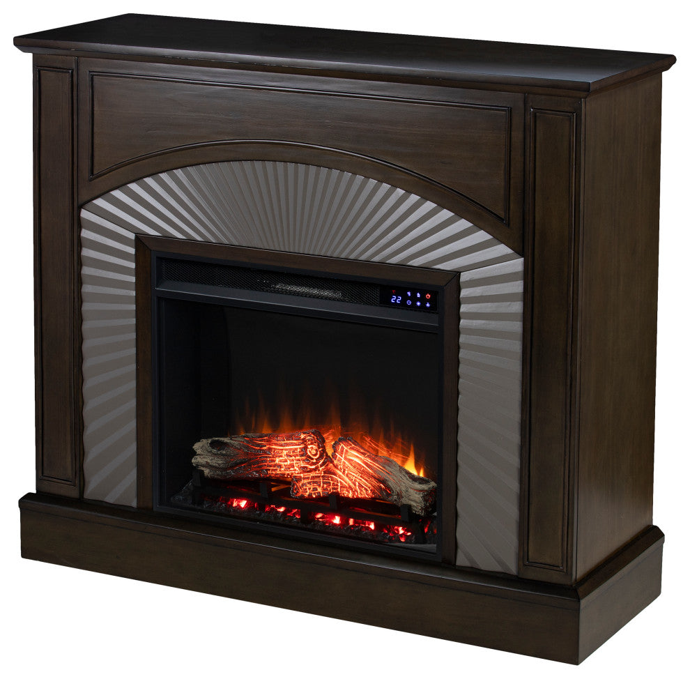 Shelby Freestanding Touch Screen Electric Fireplace