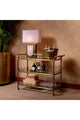 Vintage Brass Trolley L, Eichholtz Scarlett