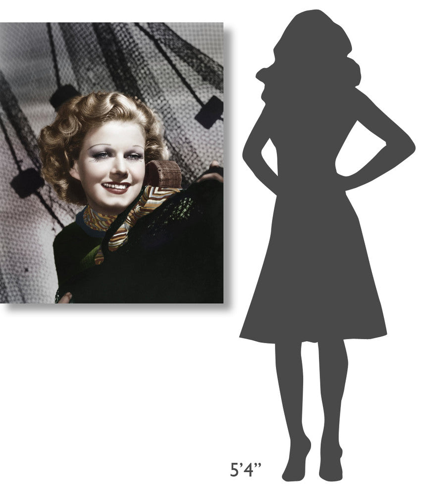 "Jean Harlow" Stretched Canvas Giclee by Hollywood Photo Archive, 32x40"