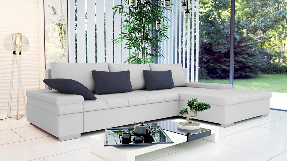 MABEL Sectional Sleeper Sofa, Right
