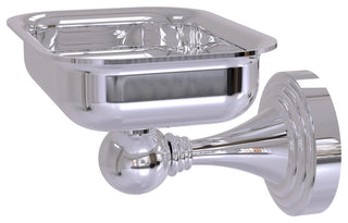 Sag Harbor Wall-Mount Soap Dish, Polished Chrome