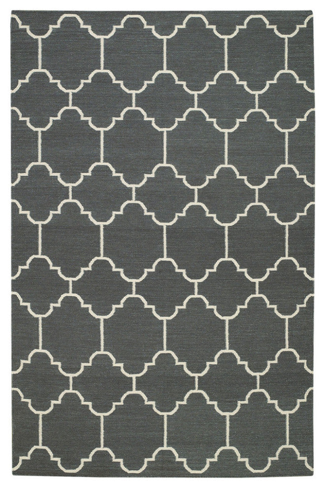 Capel Genevieve Gorder Serpentine Smoke 3623_350 Flat Woven Rugs - 8' X 11' Rect
