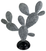 Prickly Pear Replica Metal Cactus