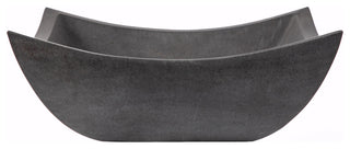 Eden Bath EB_S041LS-H Square Deep Zen Lava Stone Vessel Sink