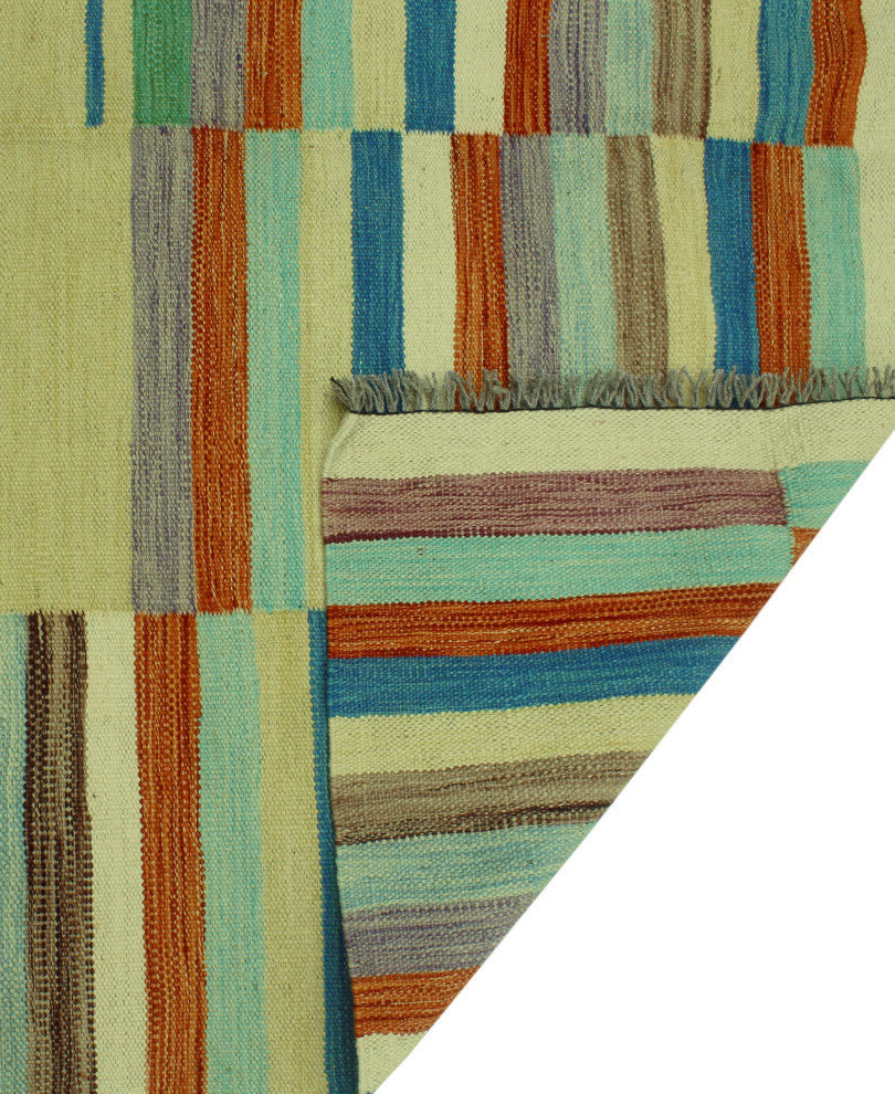 Winchester Kilim Daimary Gold/Rust Rug, 4'10x6'5