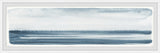 "Vague Horizon" Framed Painting Print, 30x10