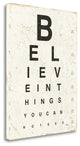 "Eye Chart I" By Pela Studio, Giclee Print on Gallery Wrap Canvas, Ready to Hang