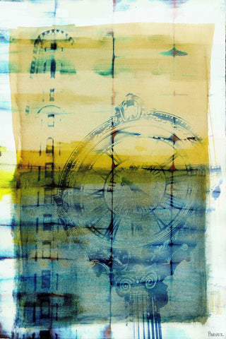 "Time Stops Here" Print on Canvas, 24"x36"