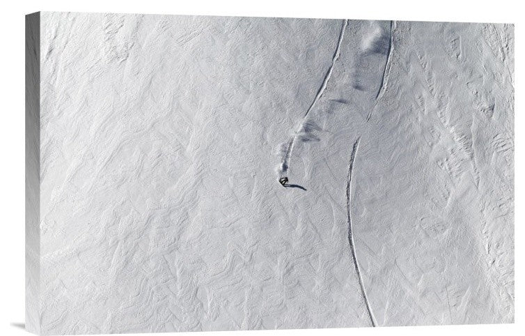 "Lines" Stretched Canvas Giclee by Jakob Sanne, 18x12"