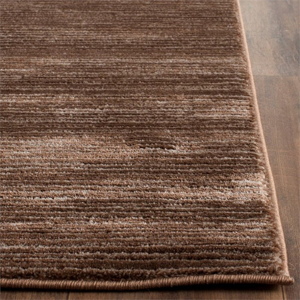Safavieh Vision 8' X 10' Power Loomed Rug in Brown