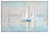 Framed Sailboat Print 23.5"L