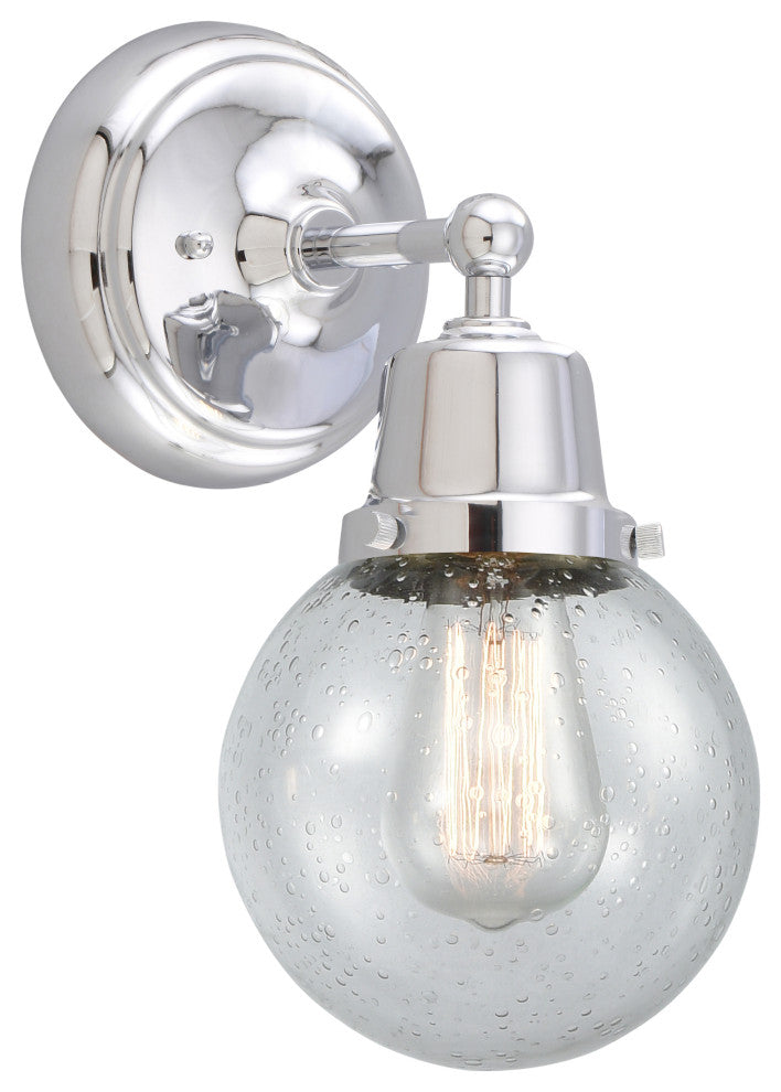 Innovations 623-1W-PC-G204-6 1-Light Sconce, Polished Chrome