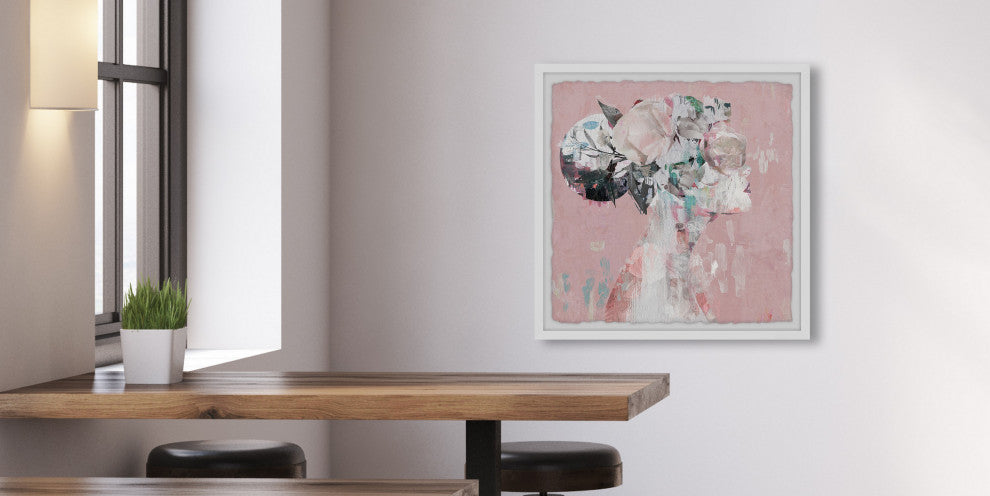 "Elegant Bun III" Framed Painting Print, 12"x12"