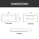 50" Recessed/Wall-Mounted Electric Fireplace With Crystals and Flame Display