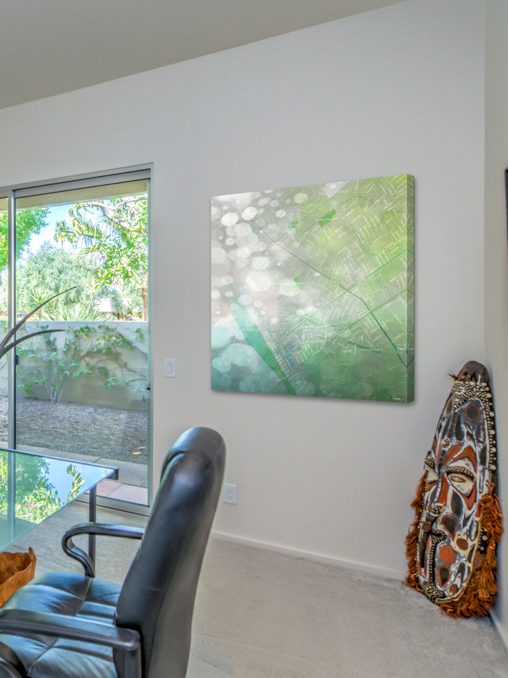 "Venica, CA" Print on Canvas, 40"x40"