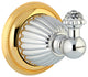 Artica Swarovski robe hook . Towel hook. Luxury bath fixtures, Chrome-Gold