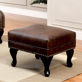 Benzara BM123007 Vaugh BM123007 Traditional Style Ottoman