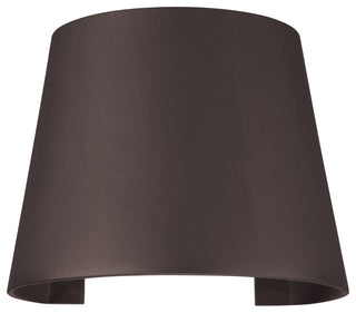Cone, Marine Grade Outdoor Sconce, Color Tuning LED, Bronze