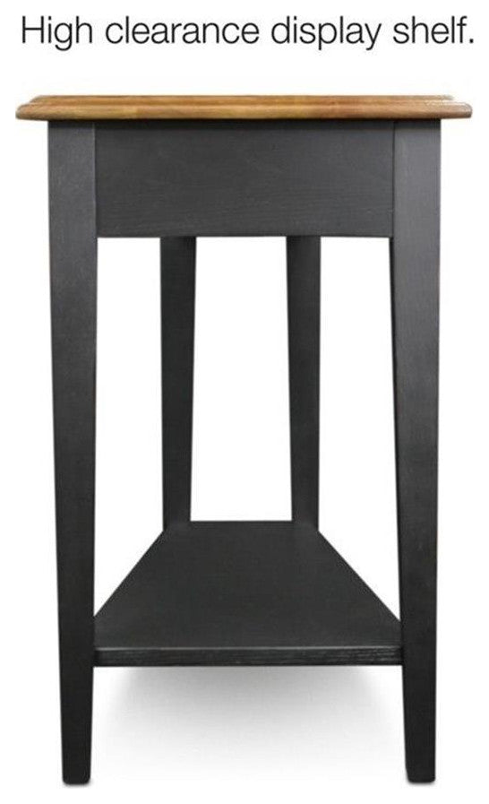 Leick Furniture Favorite Finds Recliner Wedge Table in Slate Finish